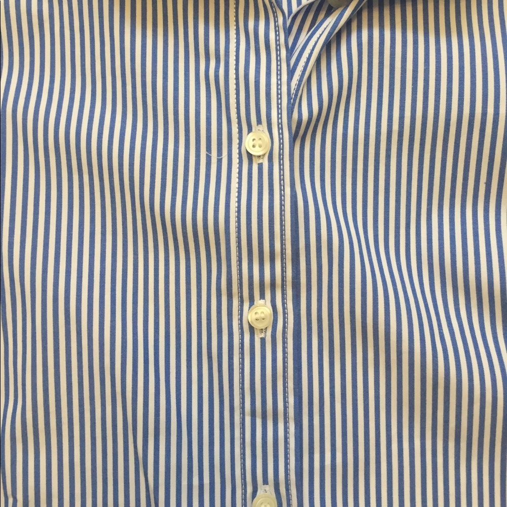 J.Crew Stripe Button down - Picture 4 of 4