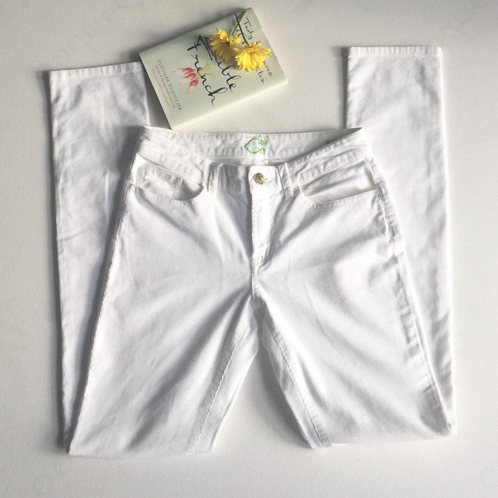 C Wonder corduroy white jeans 💕 SOLD