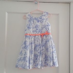 Toile girls dress