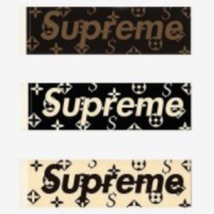 3 Louis Vuitton stickers