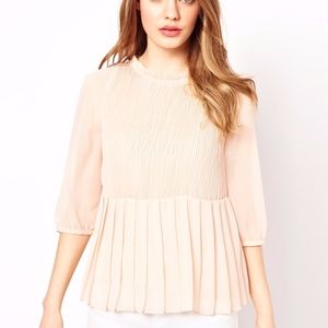 Ted Baker Pleated Blouse