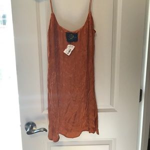 Planet Blue (Blue Life) orange mini dress