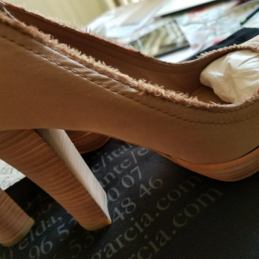 Pedro garcia RANIA Satin Platform pumps