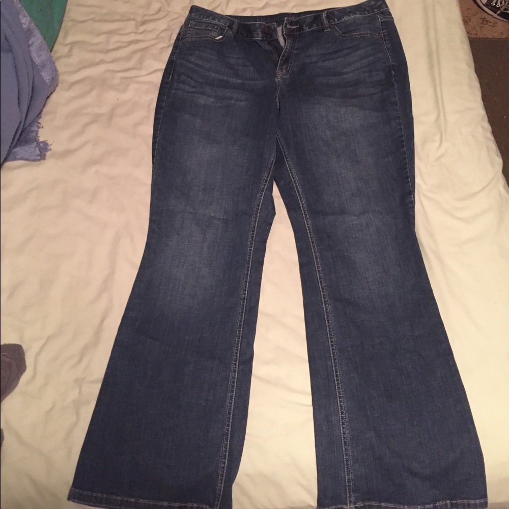 Lane Bryant bootcut jeans, never worn, good as new