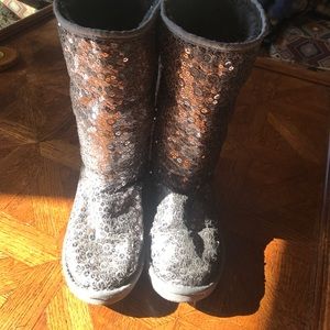 Sparkly justice boots