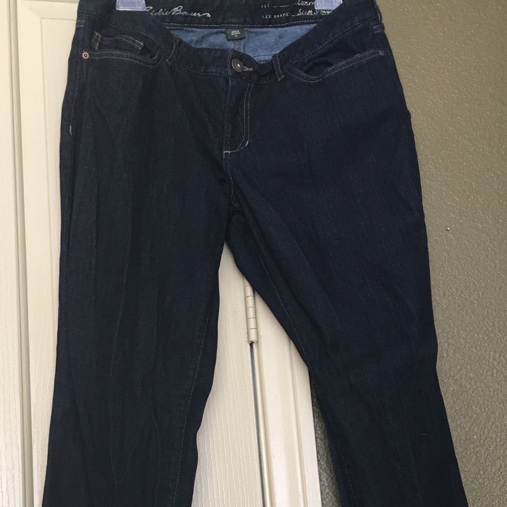 Eddie Bauer curvy slim straight size 12 NWOT