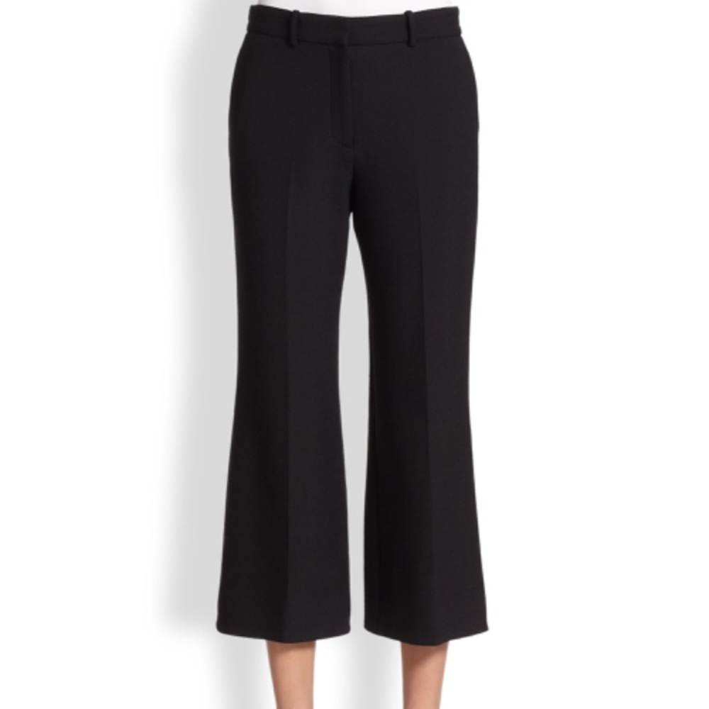 Theory Sims's Wide Leg Cropped Pants