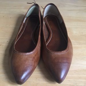 Frye Leather Regina Ballet Flats Size 12