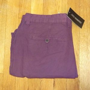 Maroon Men's Shorts