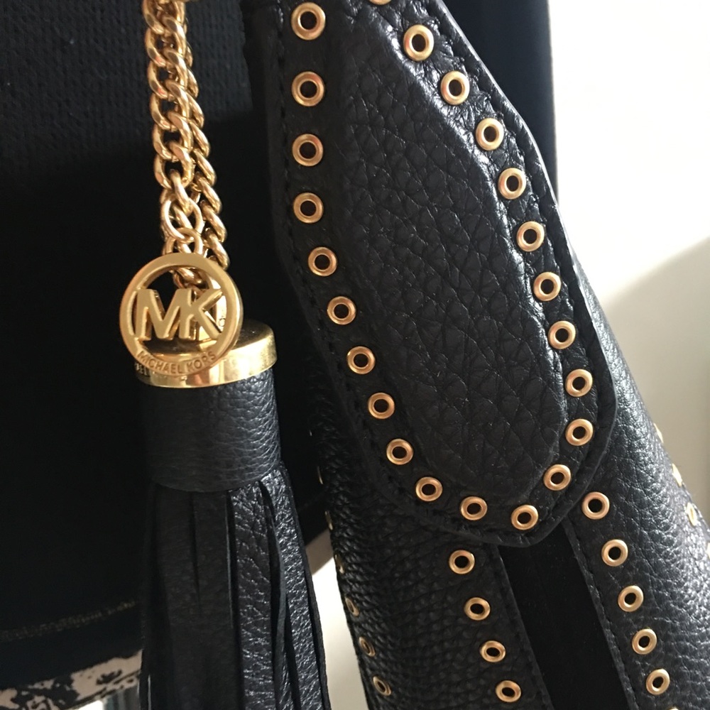 NWT MICHAEL Michael Kors "Brooklyn Grommet" Bag