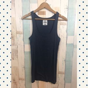Victoria's Secret Pink Blue Ribbed Tank