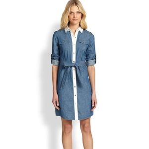 NWOT Tory Burch Denim shirt dress