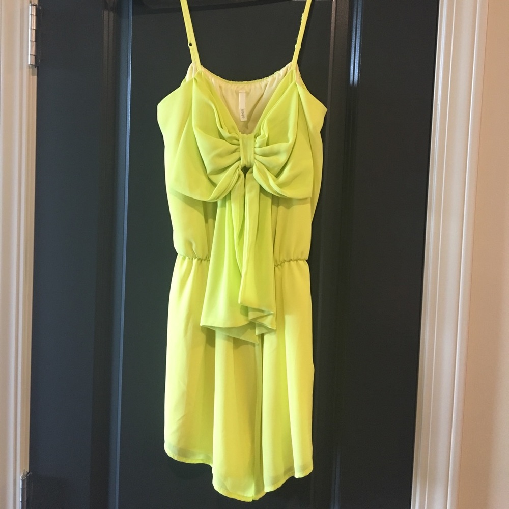 Sage Neon Lime Romper
