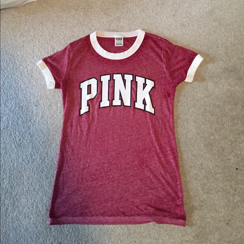 PINK Ringer Tee