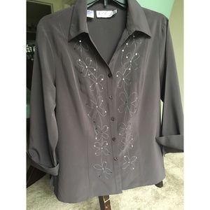 Kathy Che Floral Blouse