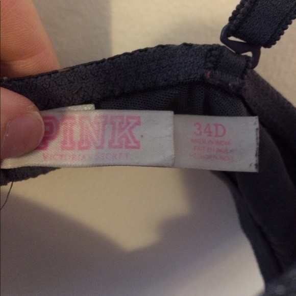 Lightly Padded Blue Sparkly Victoria's Secret Bra - Picture 3 of 3