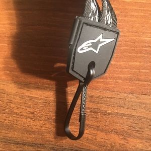 All stars Lanyard black and white NWOT