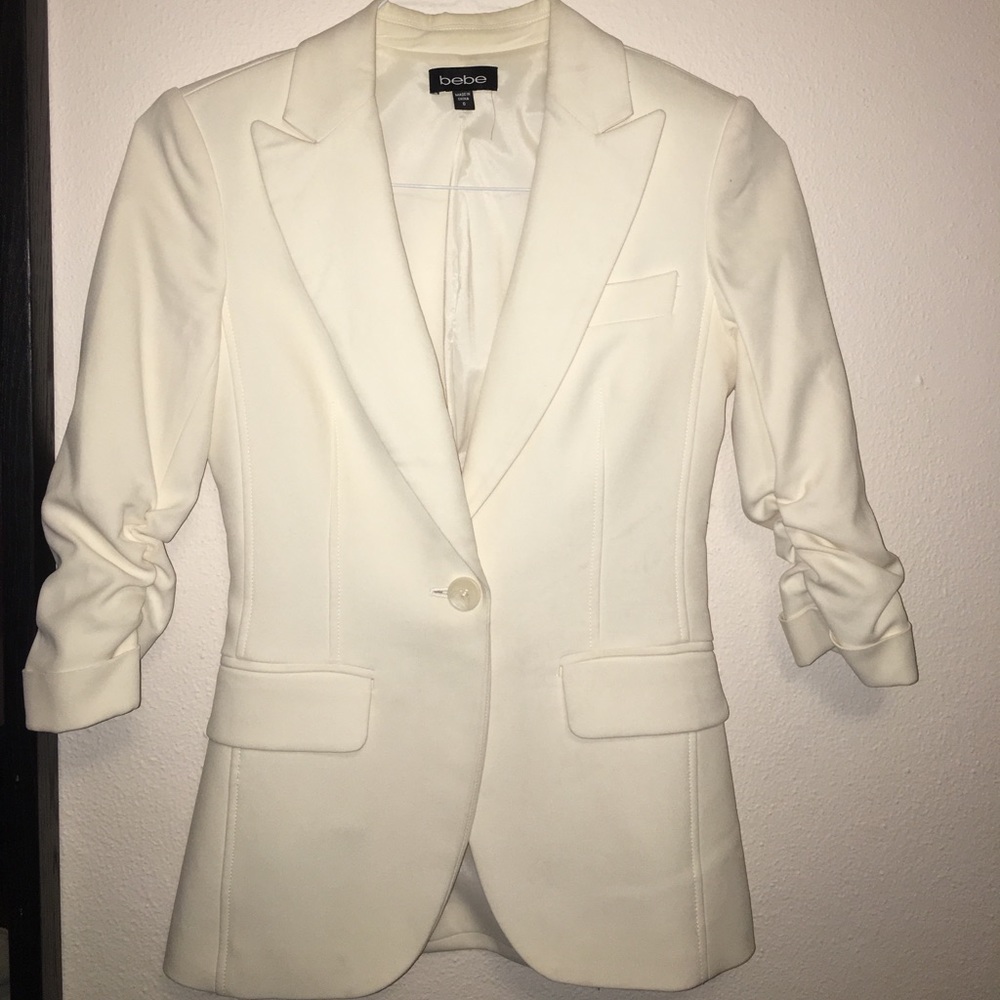 White blazer