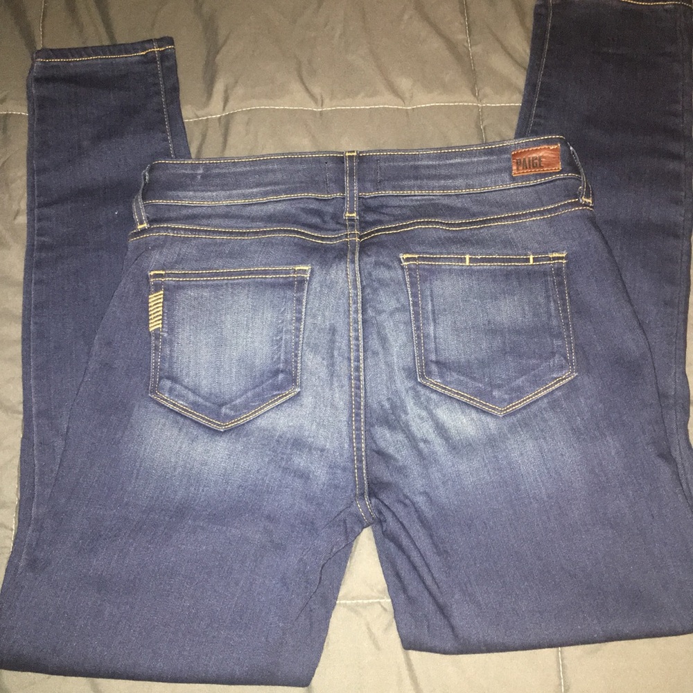 Paige Verdugo ankle jeans like new