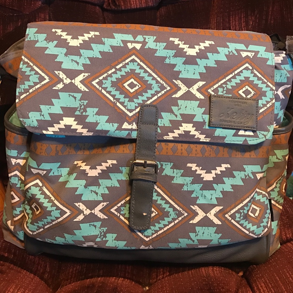 Kelty Boulder Co. diaper bag.