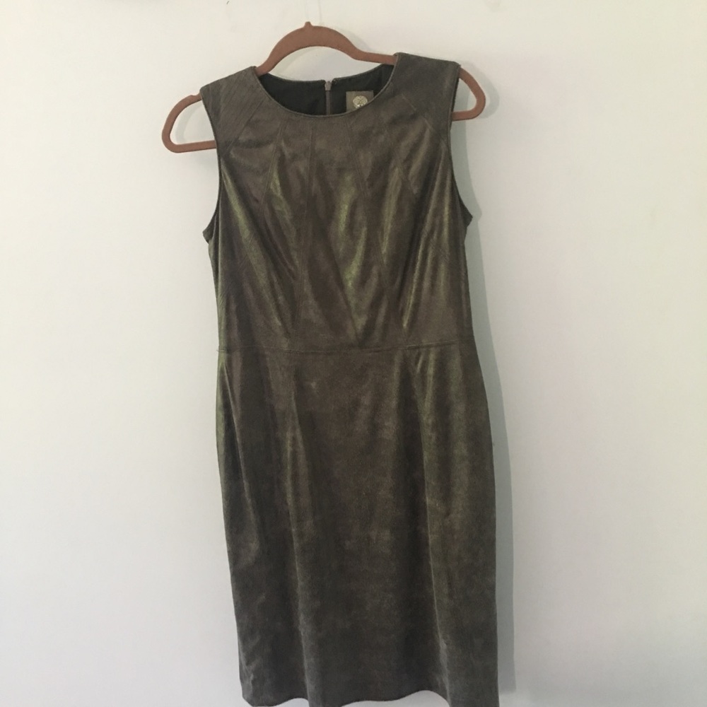 Vince Camuto faux suede dress