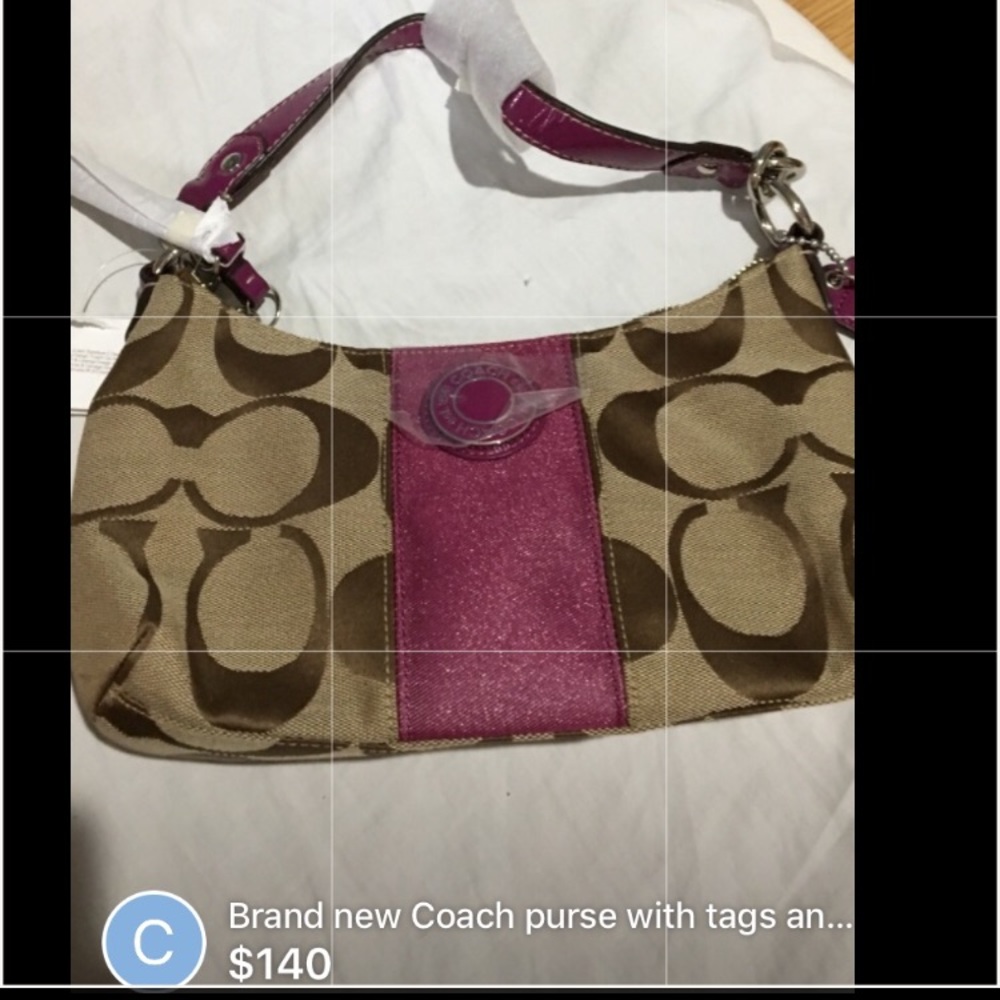 Brand new Coach purse with tags and all