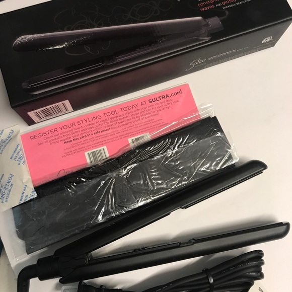 NEW Sultra wicked black 1in wave & straight iron