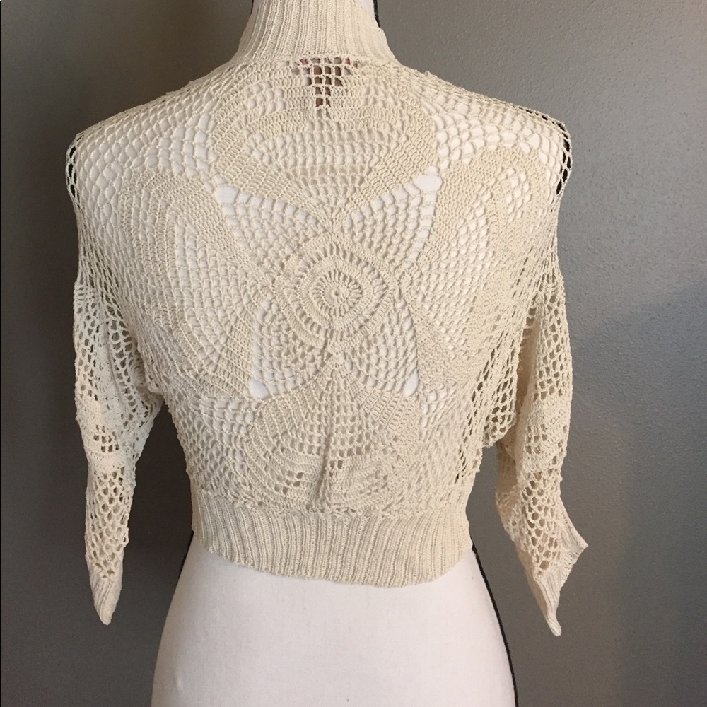 Cute crocheted cardigan