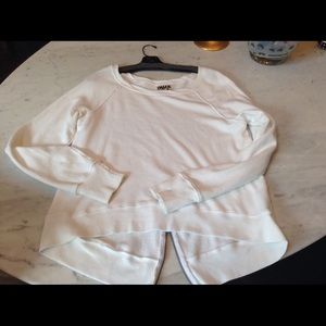 Pam & Gela white sweatshirt