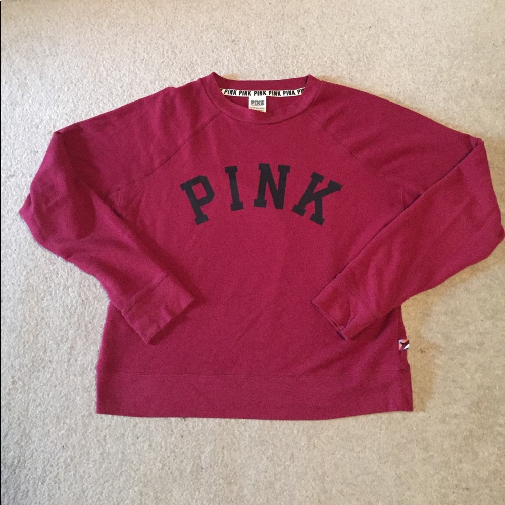 PINK crew sweatshirt