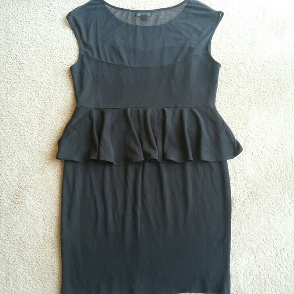 Forever 21 plus black peplum dress - Picture 2 of 8