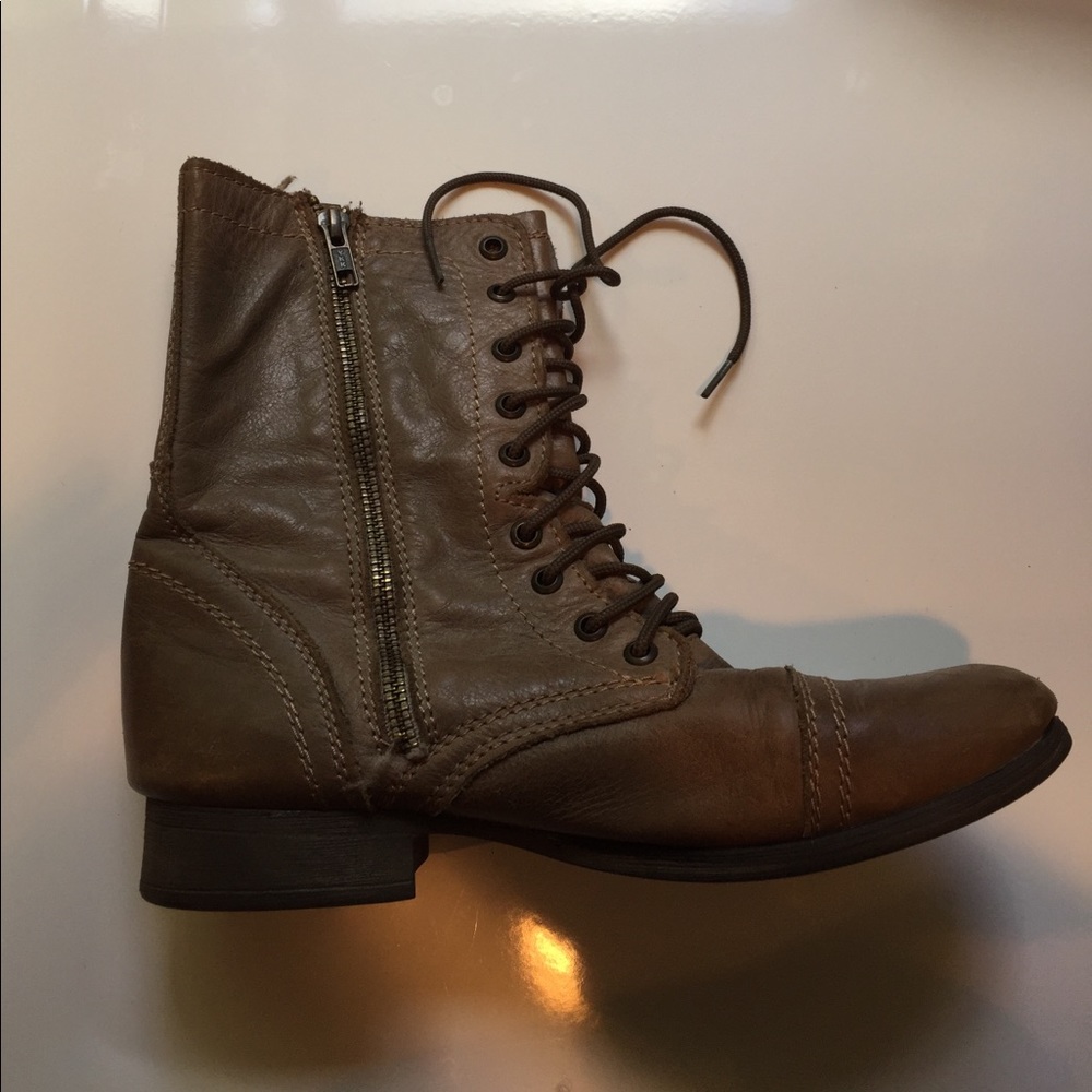 Steve Madden combat boots