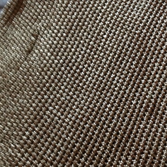 SOLD Valentino metallic gold poncho - Picture 4 of 4