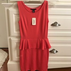 Forever 21 coral dress