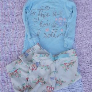 Carters this is how I roll pj set