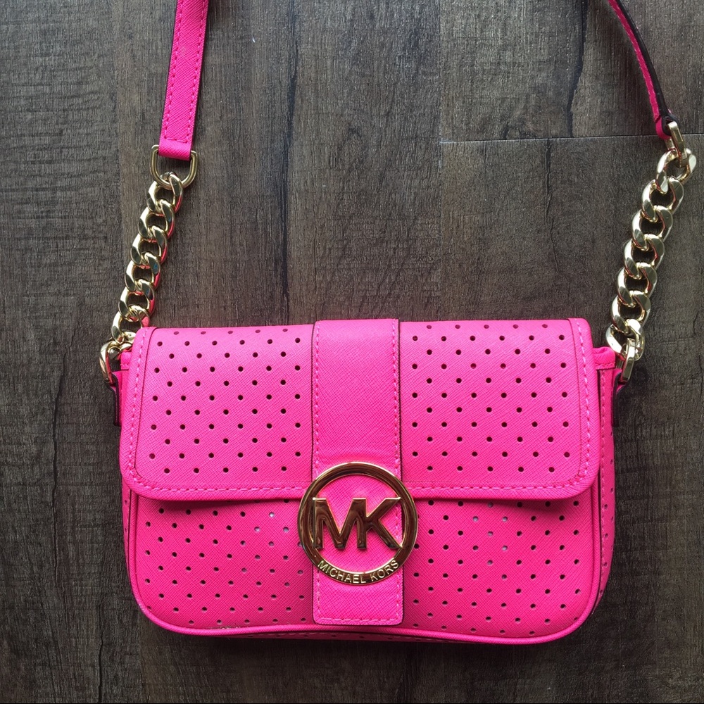 Hot Pink Michael Kors Crossbody
