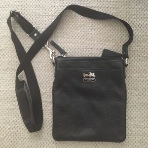 Coach black crossbody