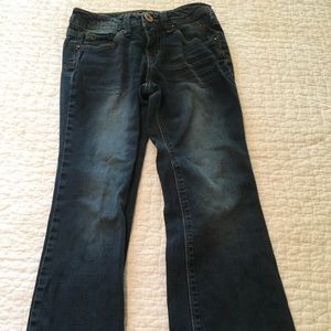 Justice Jeans. Adjustable waistband. Great!