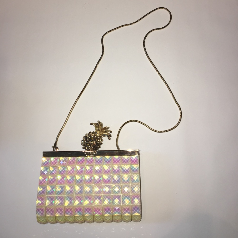 Brand new Kate Spade pineapple clutch