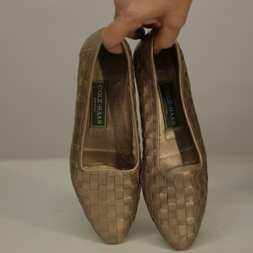 Woven Cole Haan flats