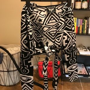 Killstar Deep V Tie Sweater (cropped)