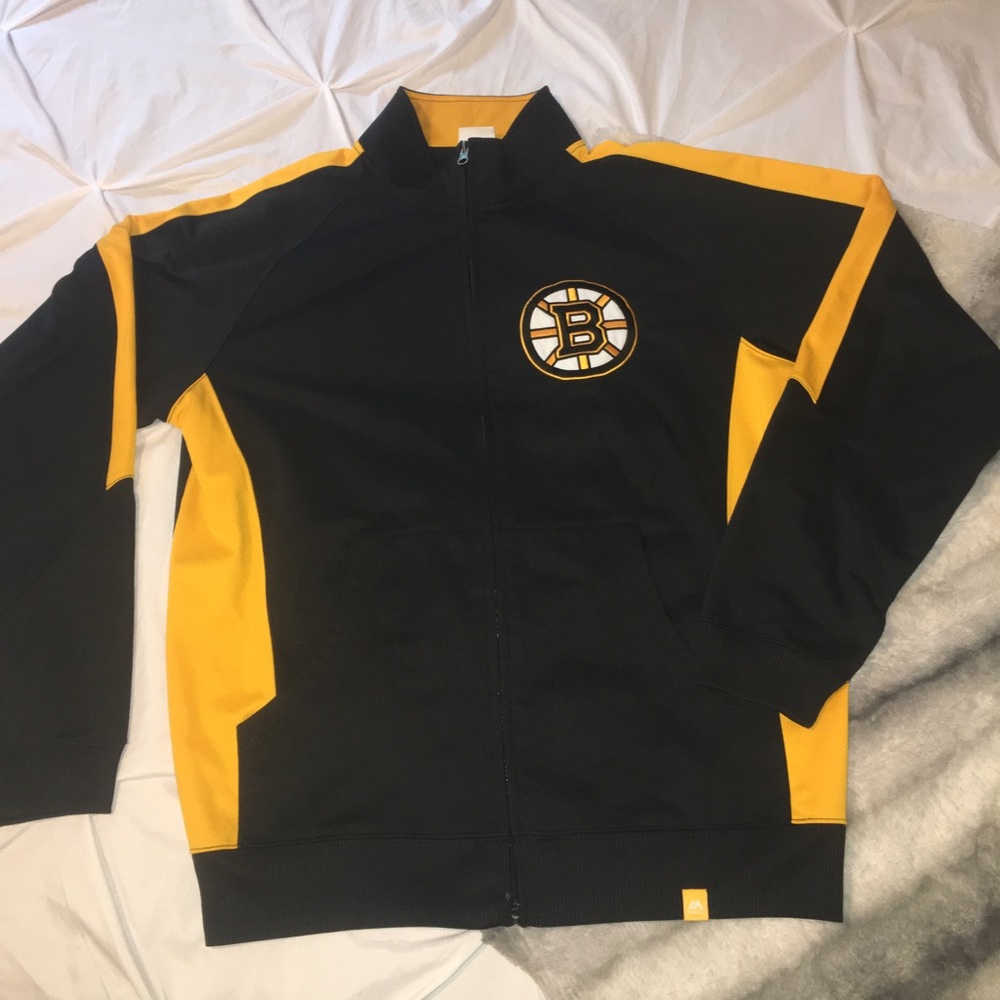 New full zip Bruins Sweatshirt