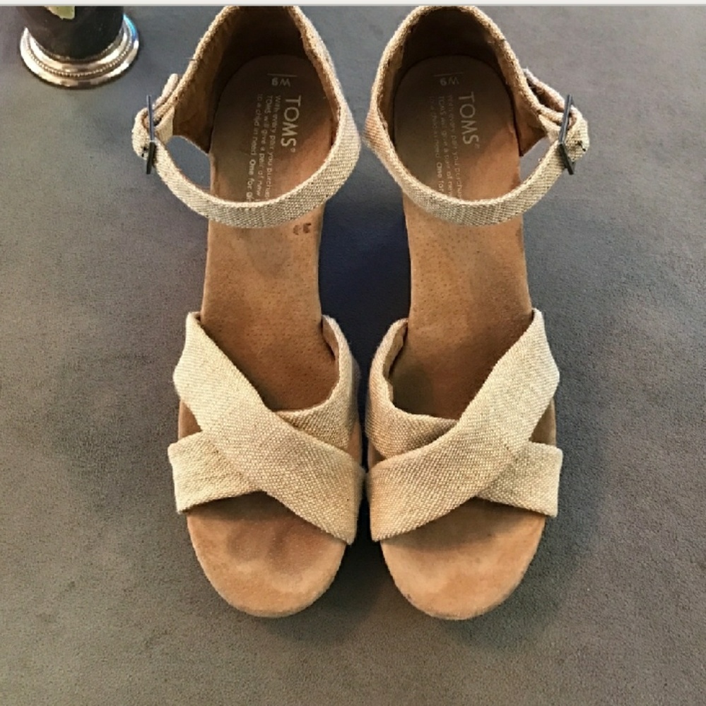 Toms sierra wedge strap