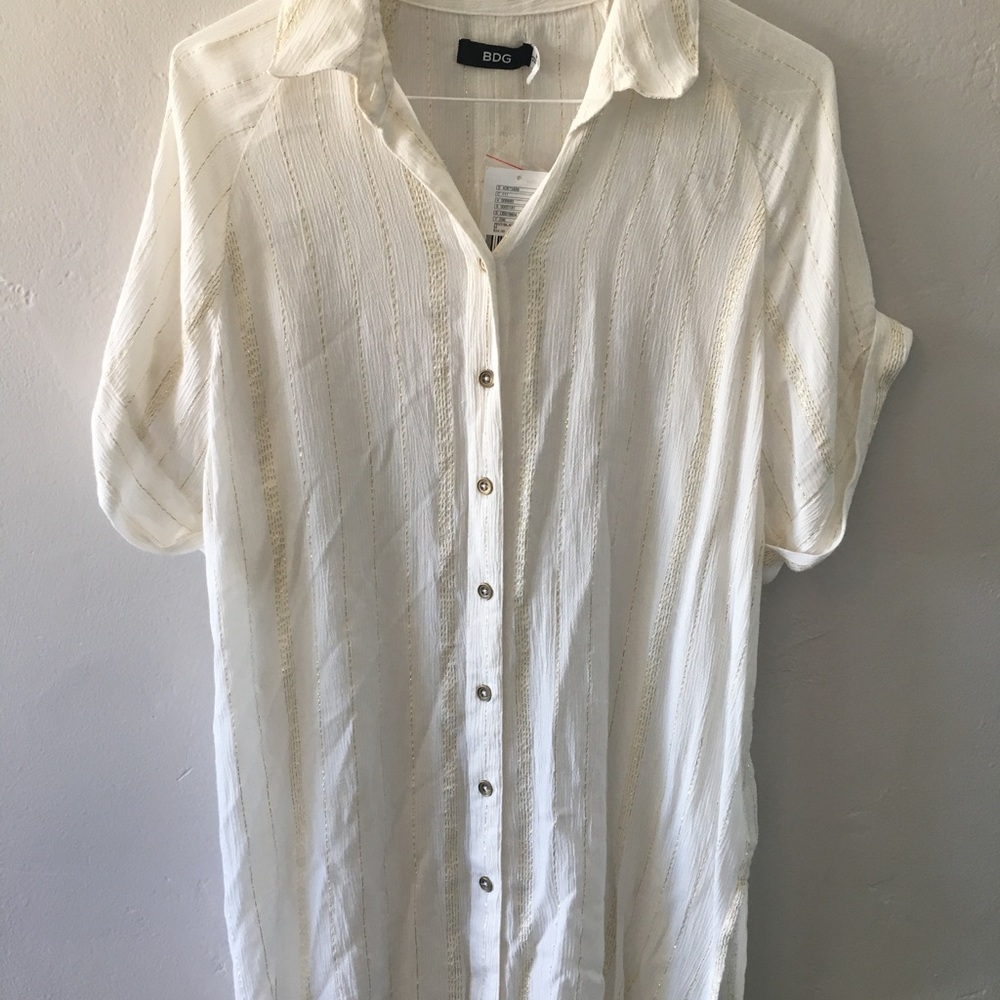 BDG Button Up Blouse