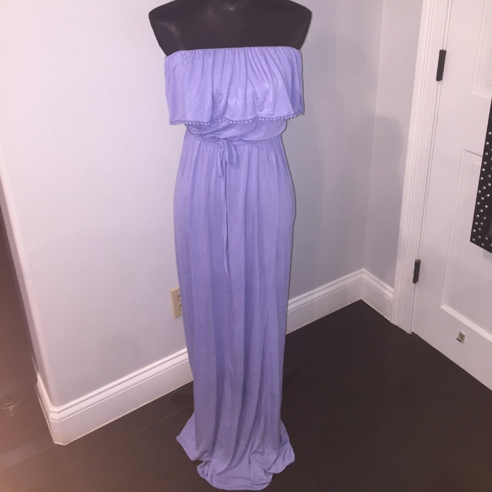 Periwinkle maxi dress