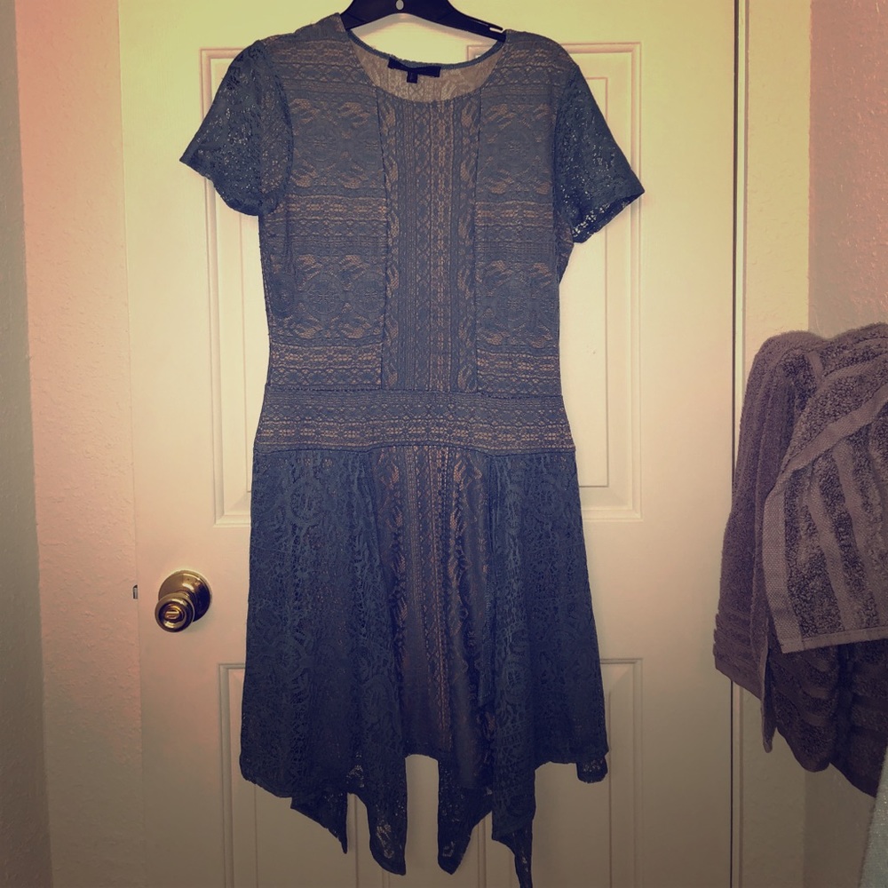 BCBGmaxazria blue dress