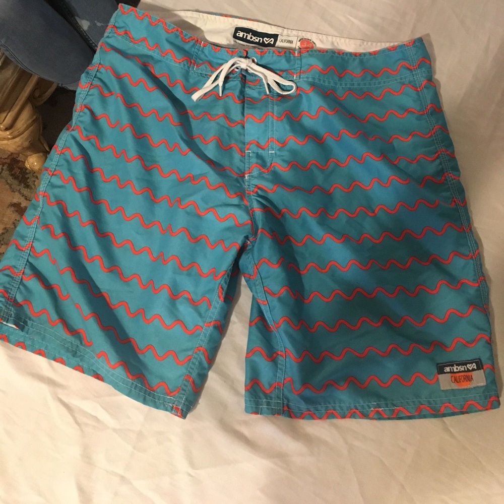 Pacsun ambsn swim trunks