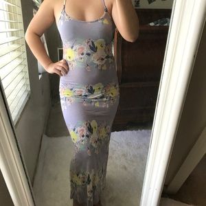 LA Hearts maxi dress
