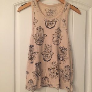 Chaserbrand Hamsa razorback muscle tank size XS