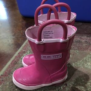 L.L. Bean rain boots